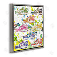 Ziwei Li | Paint Splatter Sneakers