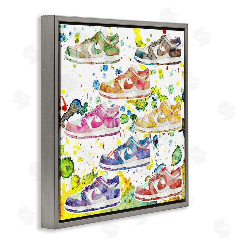 Ziwei Li | Paint Splatter Sneakers