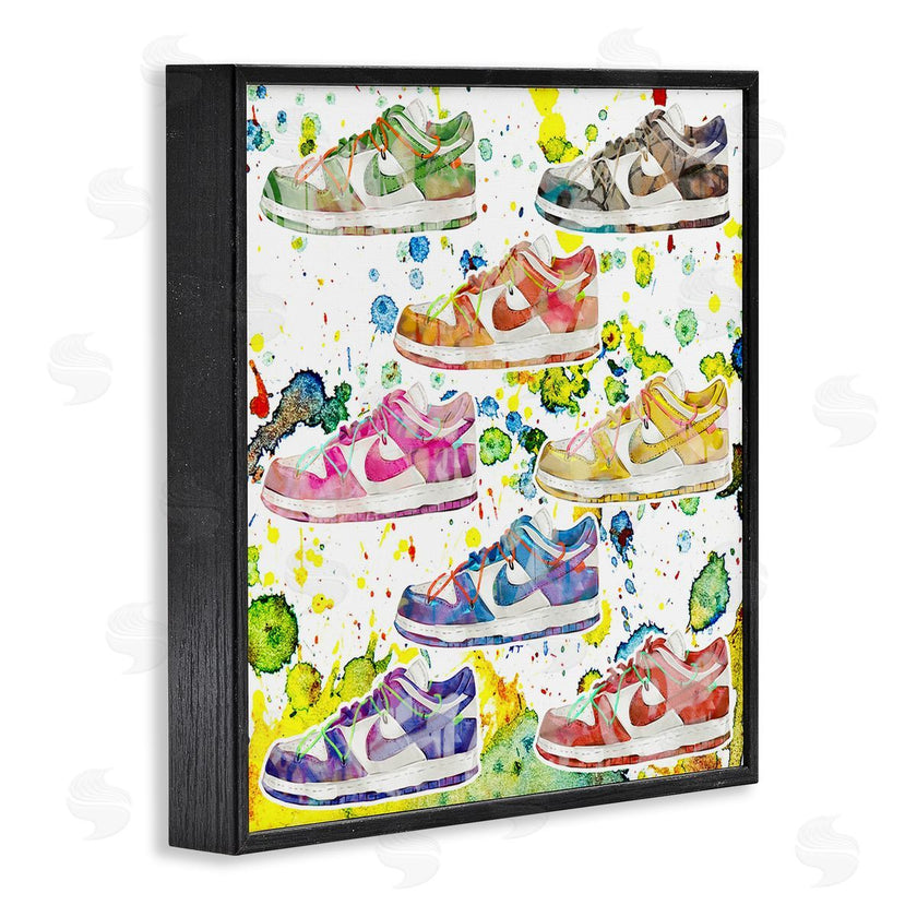 Ziwei Li | Paint Splatter Sneakers