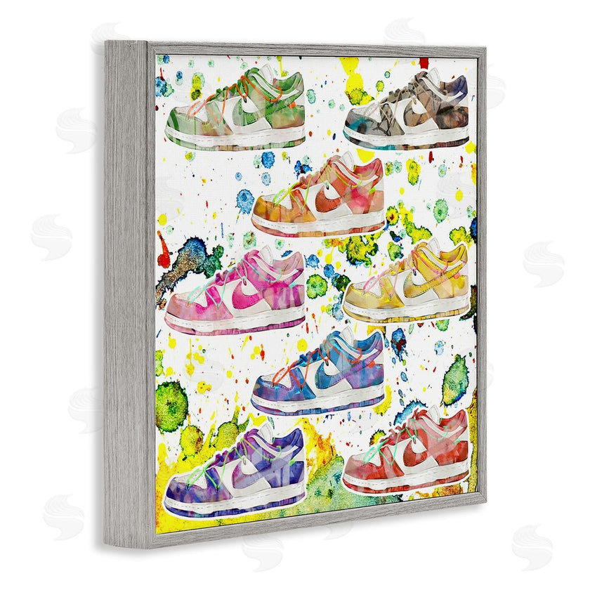 Ziwei Li | Paint Splatter Sneakers