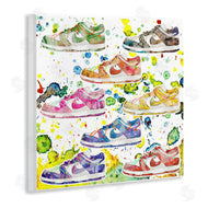 Ziwei Li | Paint Splatter Sneakers