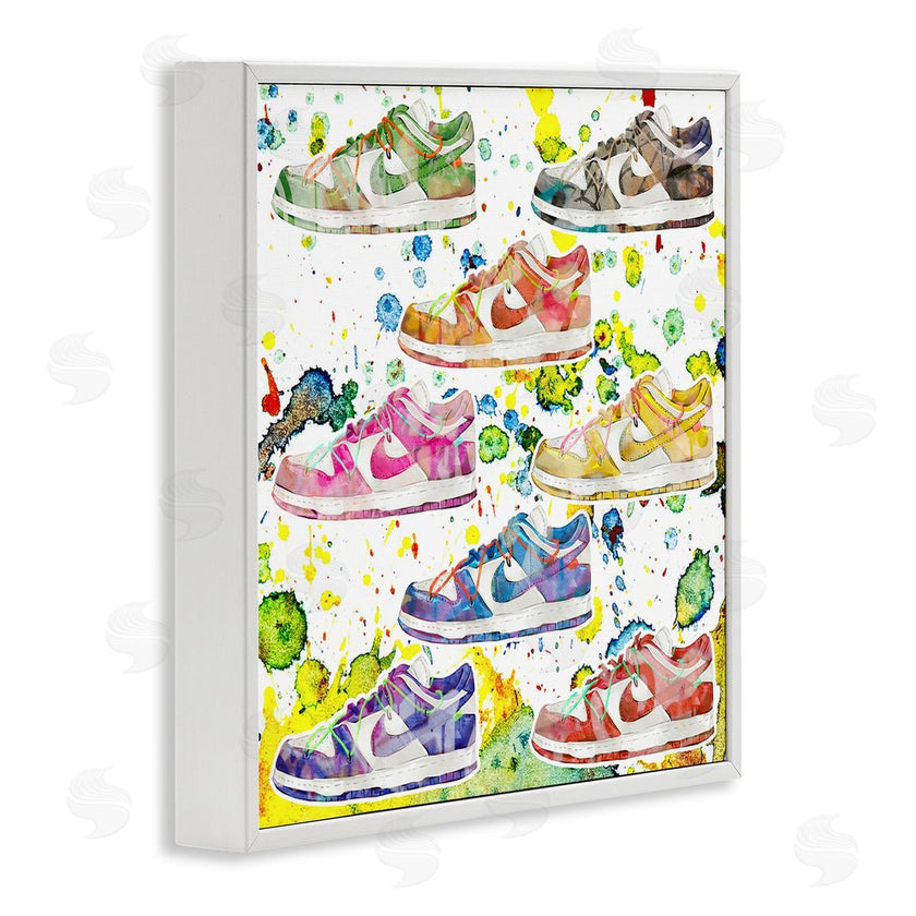 Ziwei Li | Paint Splatter Sneakers