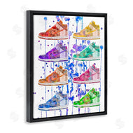 Ziwei Li | Paint Drip Sneakers