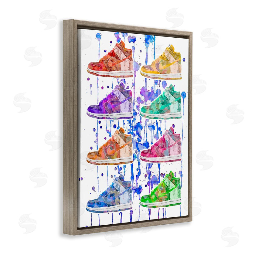 Ziwei Li | Paint Drip Sneakers
