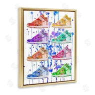 Ziwei Li | Paint Drip Sneakers