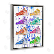 Ziwei Li | Paint Drip Sneakers