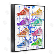 Ziwei Li | Paint Drip Sneakers