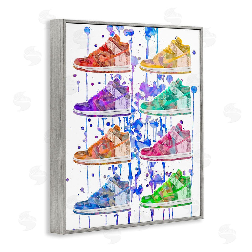 Ziwei Li | Paint Drip Sneakers
