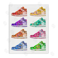 Ziwei Li | Bold Rainbow Sneakers