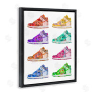 Ziwei Li | Bold Rainbow Sneakers