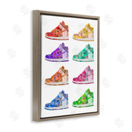 Ziwei Li | Bold Rainbow Sneakers