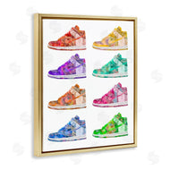Ziwei Li | Bold Rainbow Sneakers