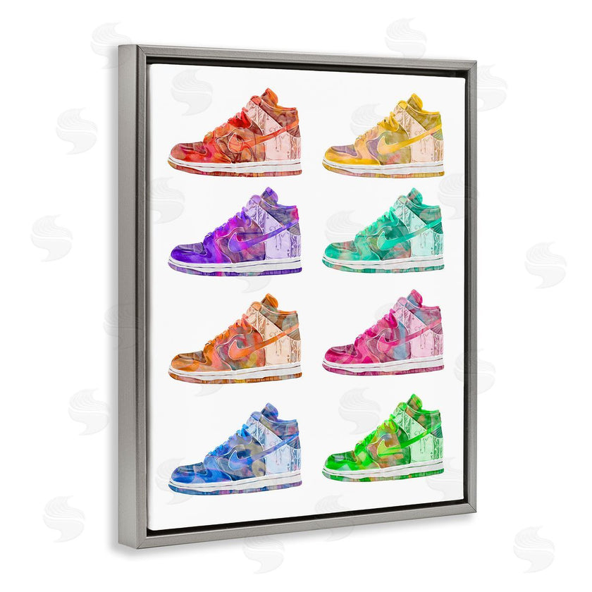 Ziwei Li | Bold Rainbow Sneakers