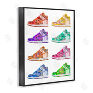 Ziwei Li | Bold Rainbow Sneakers
