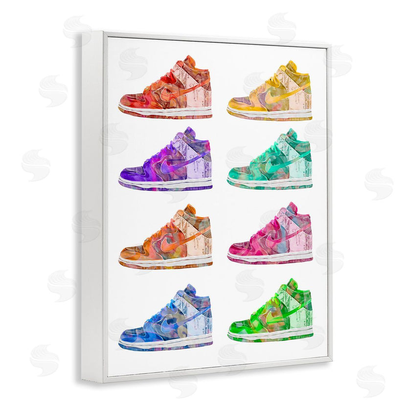 Ziwei Li | Bold Rainbow Sneakers