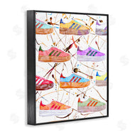 Ziwei Li | Abstract Splatter Sneakers