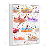 Ziwei Li | Abstract Splatter Sneakers