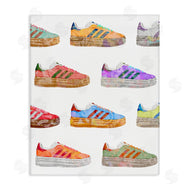 Ziwei Li | Various Striped Sneakers