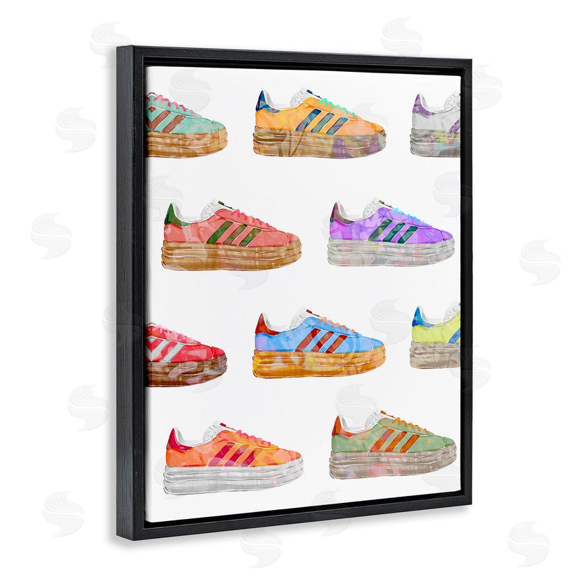 Ziwei Li | Various Striped Sneakers