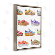 Ziwei Li | Various Striped Sneakers