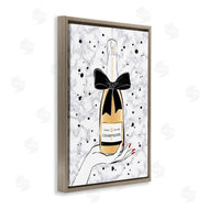 Martina Pavlova | Holding Champagne Bottle