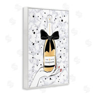 Martina Pavlova | Holding Champagne Bottle