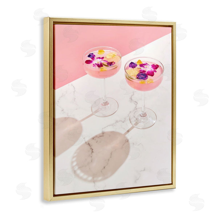 LISH Creative | Pink Floral Cocktails