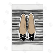 Martina Pavlova | Bow Flats on Stripes