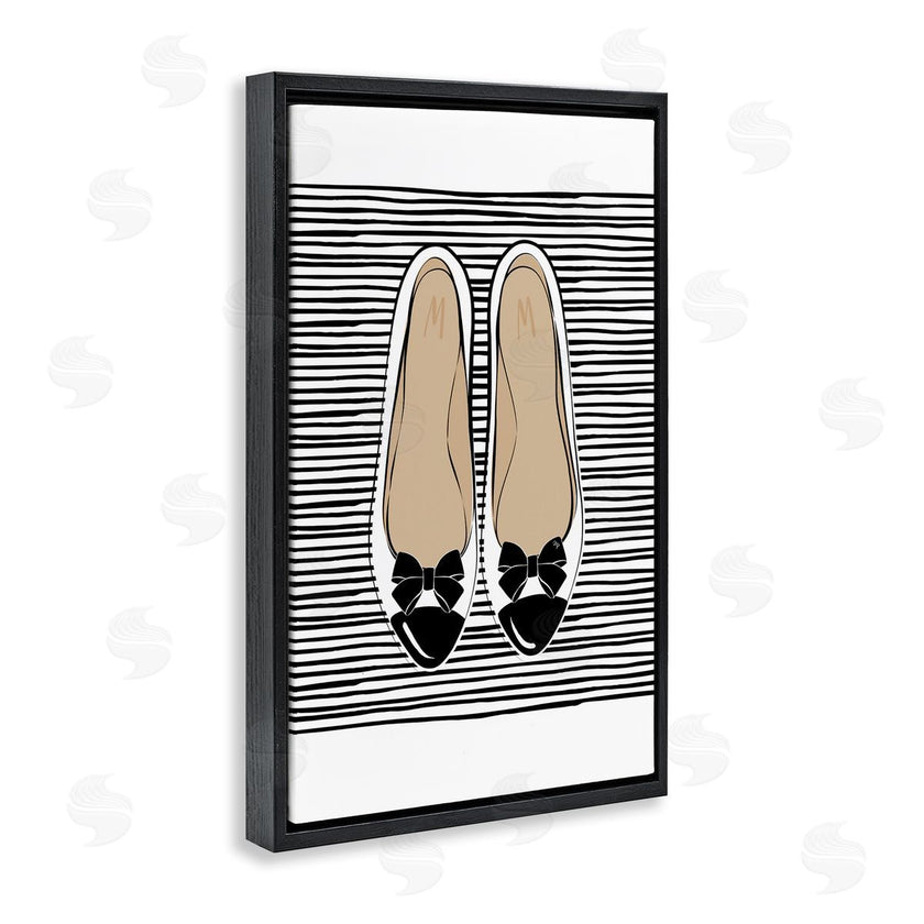 Martina Pavlova | Bow Flats on Stripes