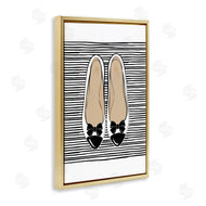 Martina Pavlova | Bow Flats on Stripes