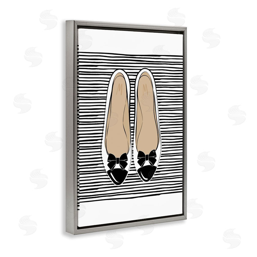 Martina Pavlova | Bow Flats on Stripes