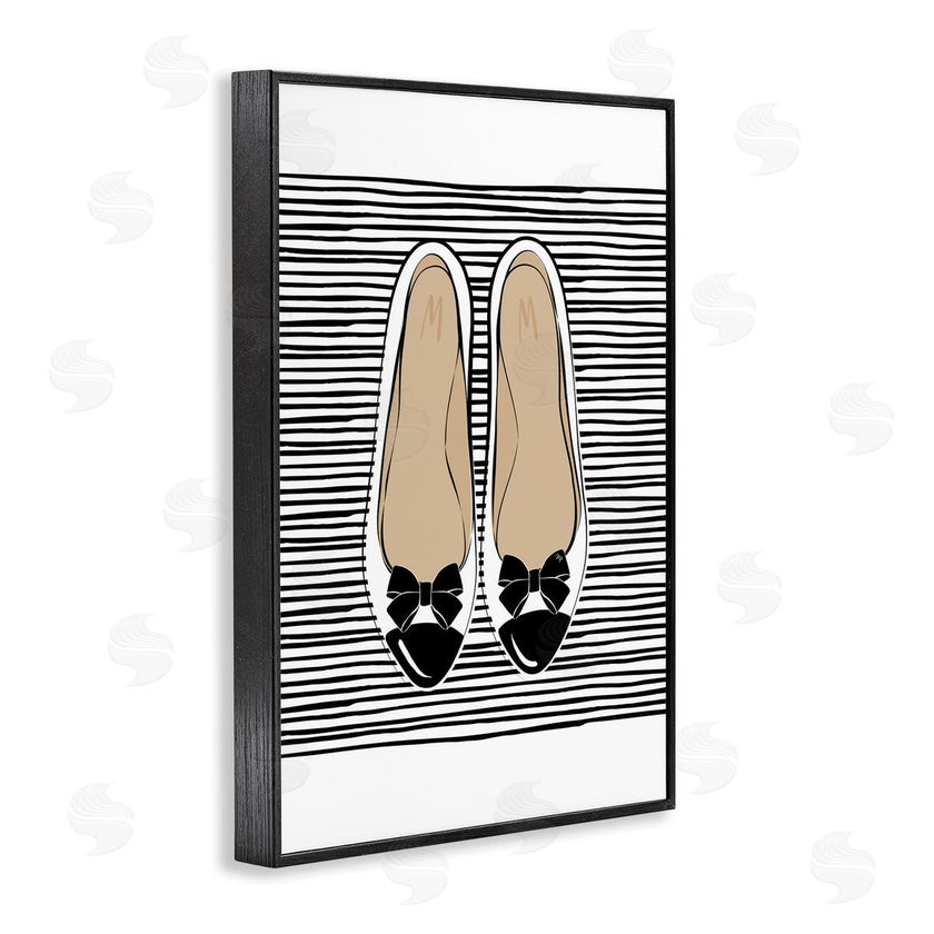 Martina Pavlova | Bow Flats on Stripes
