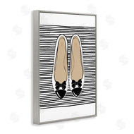 Martina Pavlova | Bow Flats on Stripes