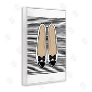 Martina Pavlova | Bow Flats on Stripes