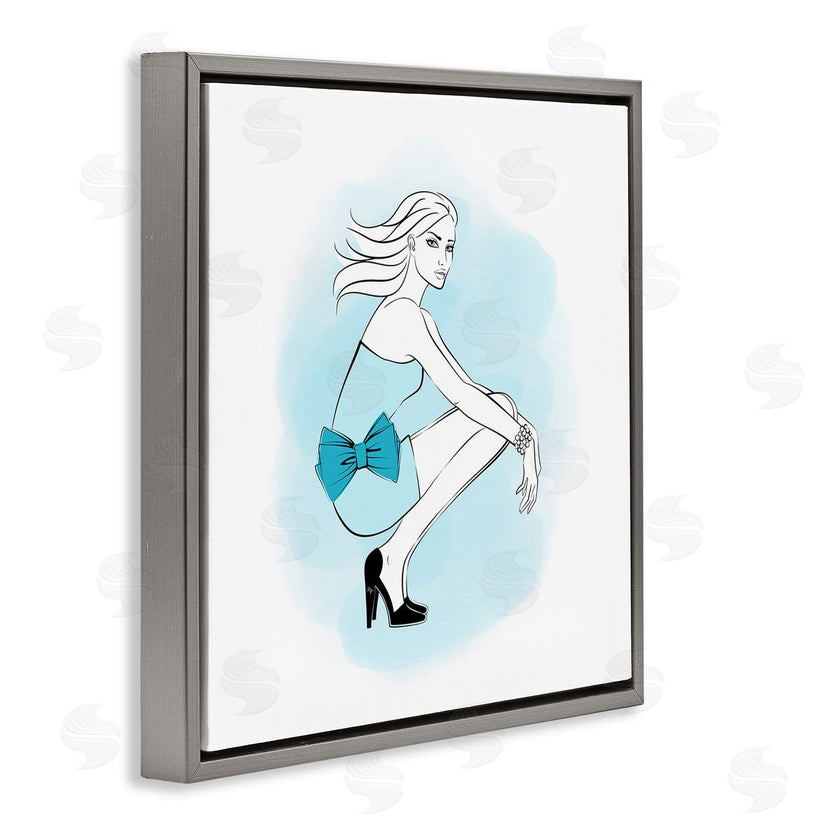 Martina Pavlova | Girl with Blue Bow