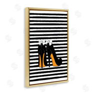 Martina Pavlova | Bow Heels on Stripes