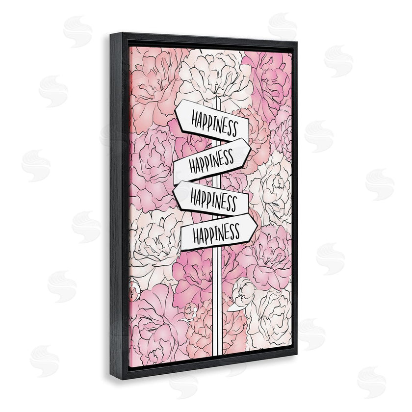 Martina Pavlova | Happiness Sign on Flowers