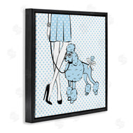 Martina Pavlova | Dotted Girl and Poodle