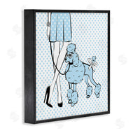 Martina Pavlova | Dotted Girl and Poodle