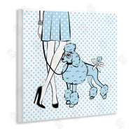 Martina Pavlova | Dotted Girl and Poodle