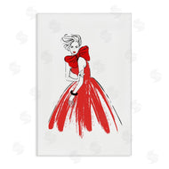 Martina Pavlova | Lady and Red Bow Dress