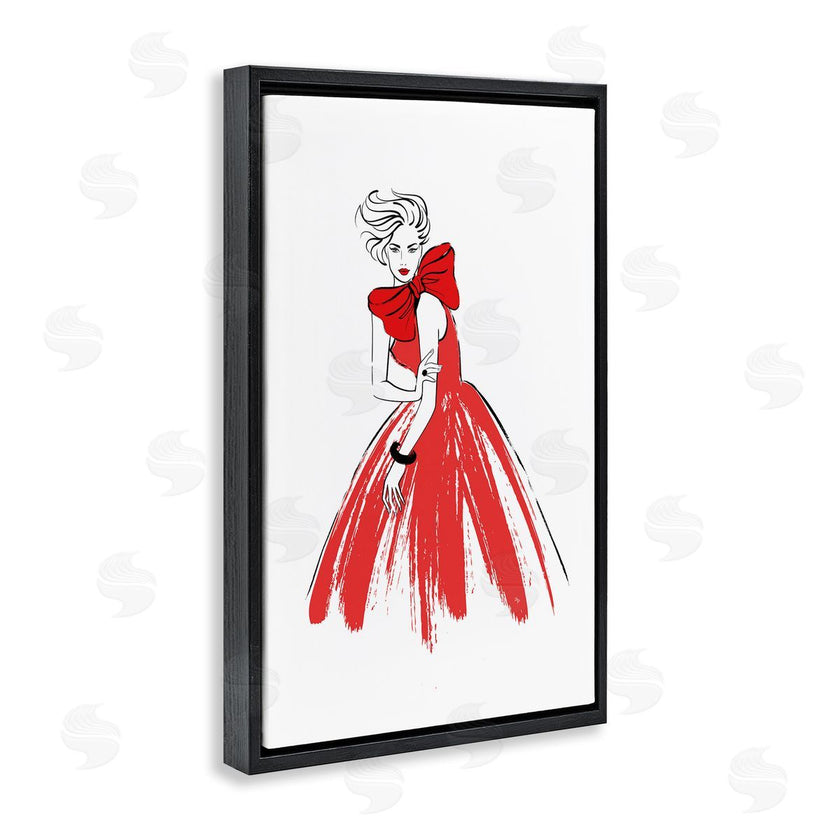 Martina Pavlova | Lady and Red Bow Dress