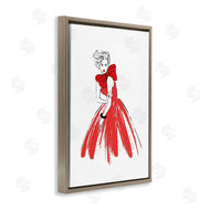 Martina Pavlova | Lady and Red Bow Dress