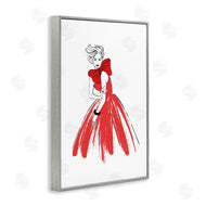 Martina Pavlova | Lady and Red Bow Dress