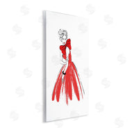 Martina Pavlova | Lady and Red Bow Dress