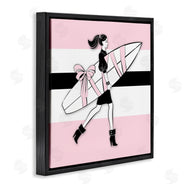 Martina Pavlova | Glam Girl With Surfboard