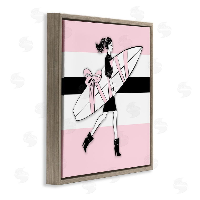 Martina Pavlova | Glam Girl With Surfboard