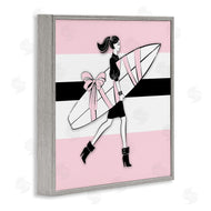 Martina Pavlova | Glam Girl With Surfboard
