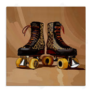 Amelia Noyes | Brown Roller Skates