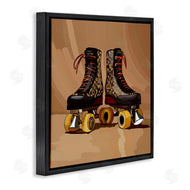 Amelia Noyes | Brown Roller Skates
